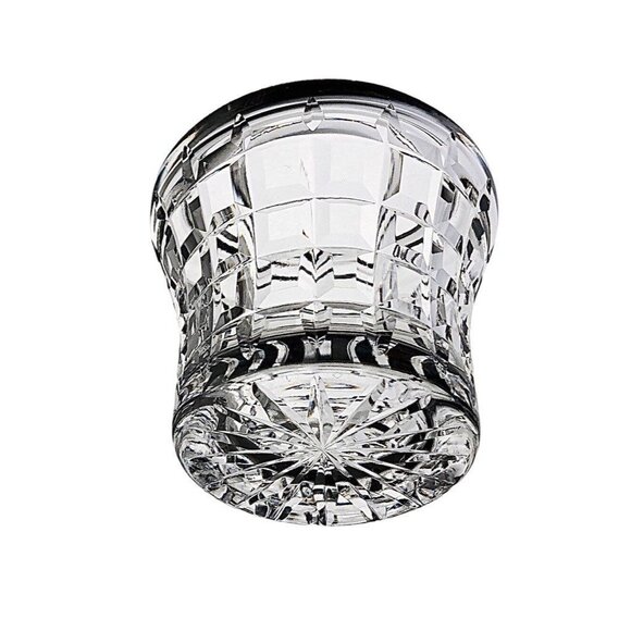 Vintage Cut Crystal Trinket Dish Cigarette Holder Clear Glass Retro Colllectible - Picture 4 of 10